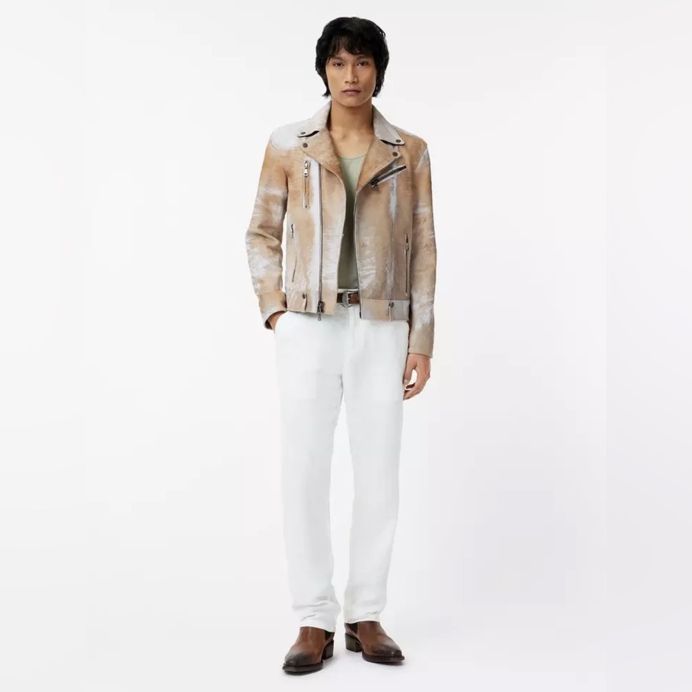 John Varvatos Chelsea Biker Jacket. Size 50 EU 40 USA.Brand new with tags $3498 - Picture 8 of 15